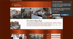 Desktop Screenshot of casapalaciolopezdaza.com.es